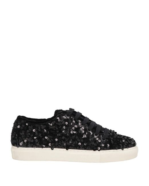 Ras Black Sneakers Textile Fibers