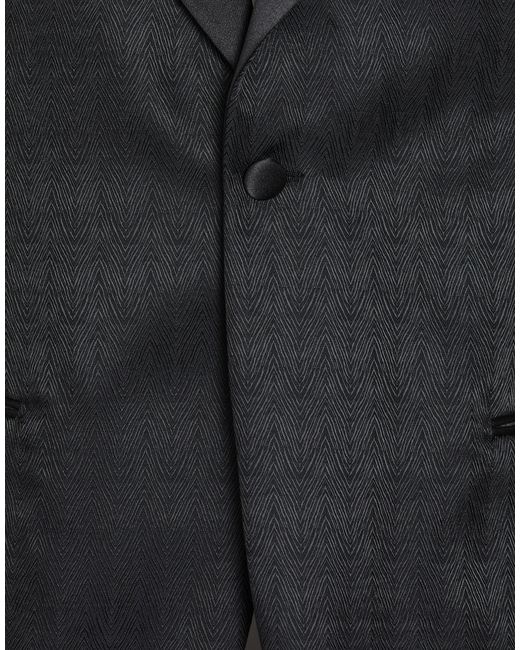 Paoloni Black Suits for men