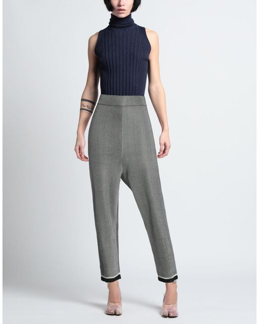 ALESSIA SANTI Gray Trouser