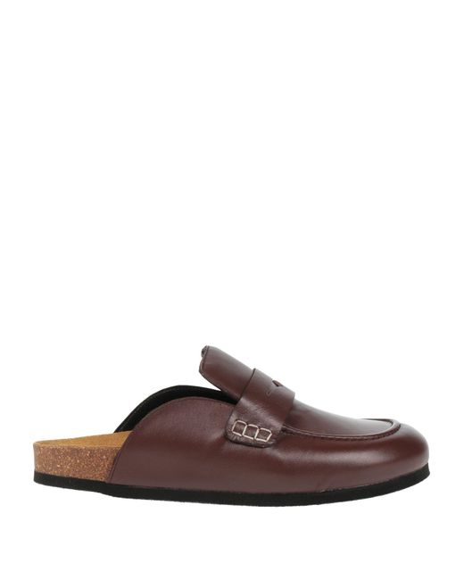Mules & Zuecos J.W. Anderson de color Brown