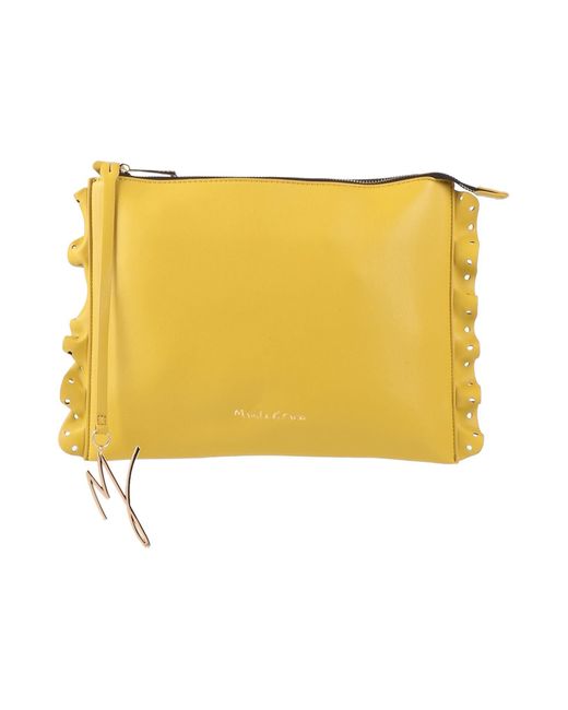 Manila Grace Yellow Handbag