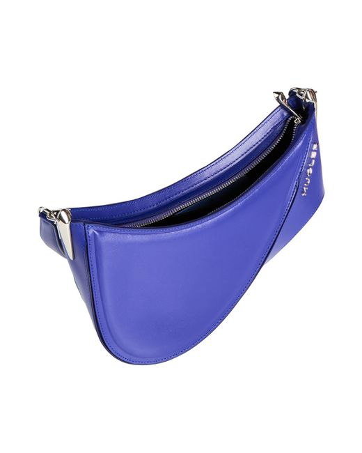 Mugler Blue Cross-Body Bags