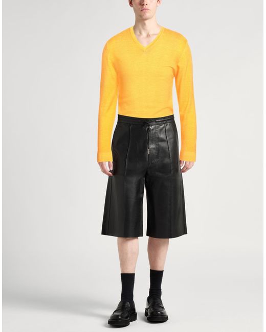 Daniele Fiesoli Yellow Jumper for men