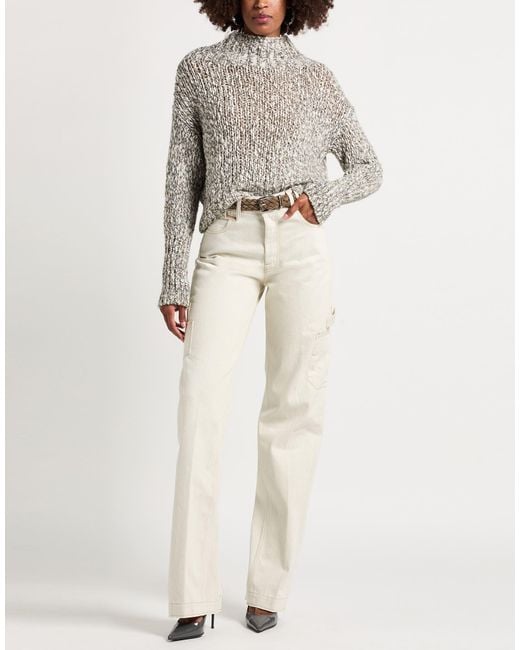 MAX&Co. White Turtlenecks