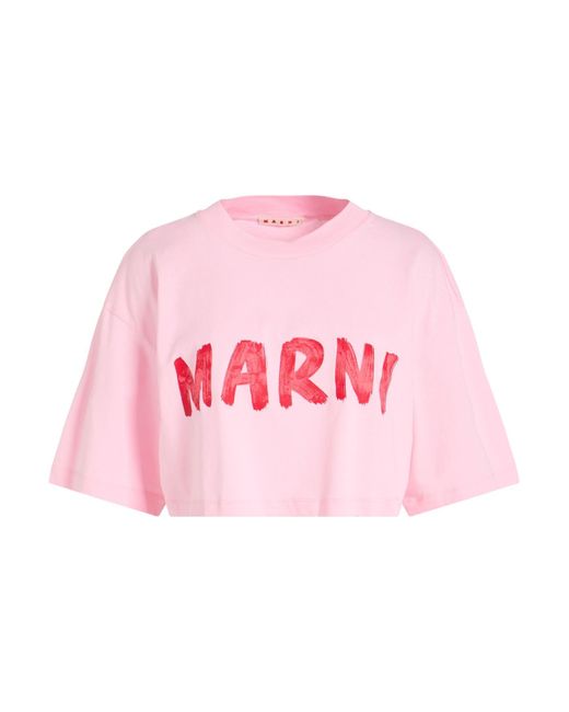 Marni Pink T-Shirt Cotton