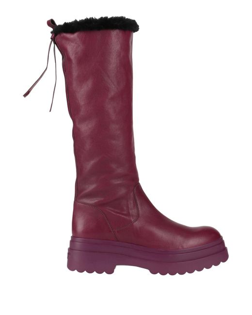 Red(v) Purple Boot