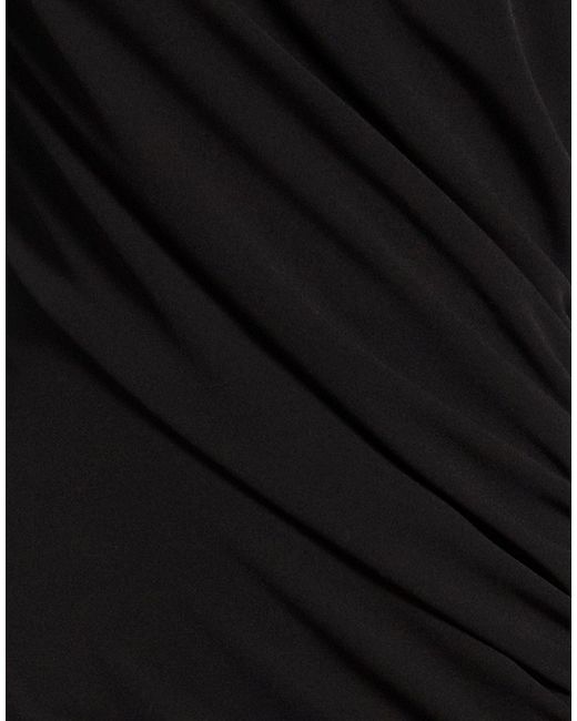 Imperial Black Maxi Dress Polyester, Elastane
