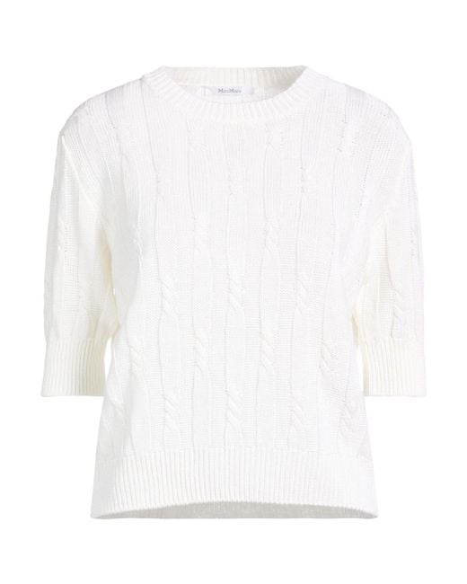 Max Mara White Jumper