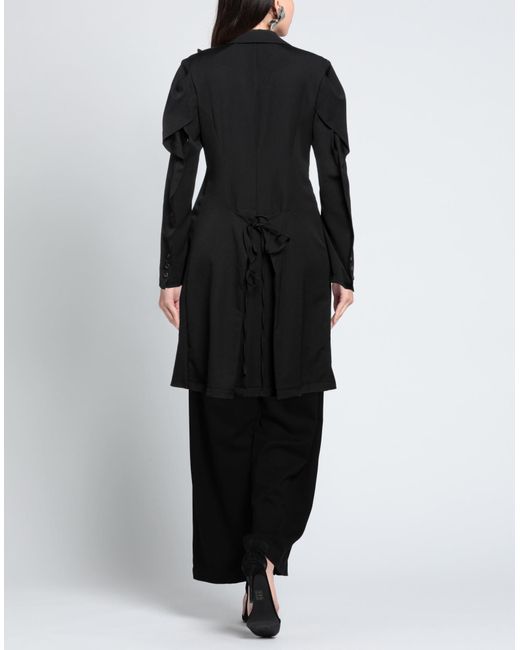 Manteau long et trench Yohji Yamamoto en coloris Black