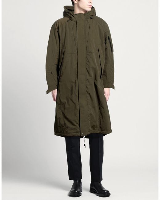 JG1 Green Military Coat Polyamide for men