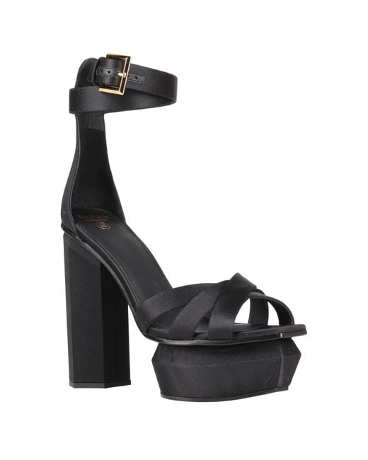 Balmain Black Sandale