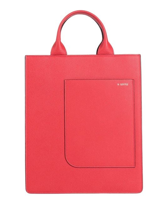 Valextra Red Handtaschen