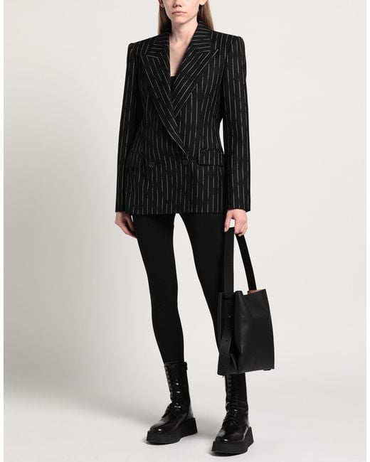McQueen Black Blazer Wool