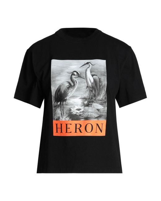 T-shirt di Heron Preston in Black