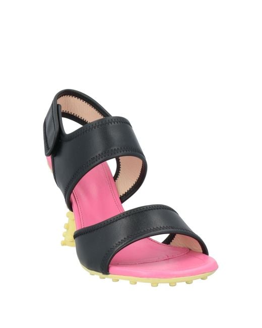 Sunnei Black Sandale