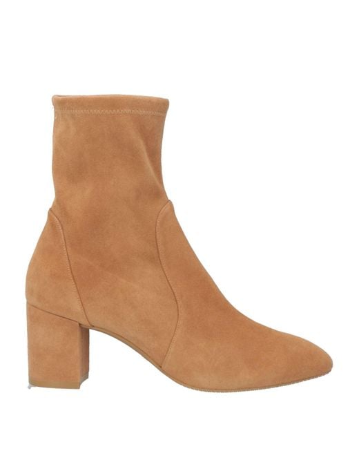Stuart Weitzman Brown Ankle Boots