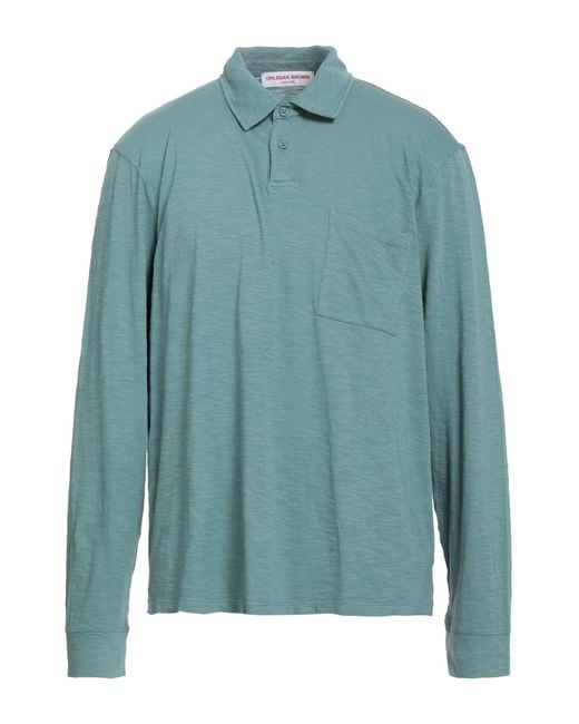 Orlebar Brown Poloshirt in Blue für Herren