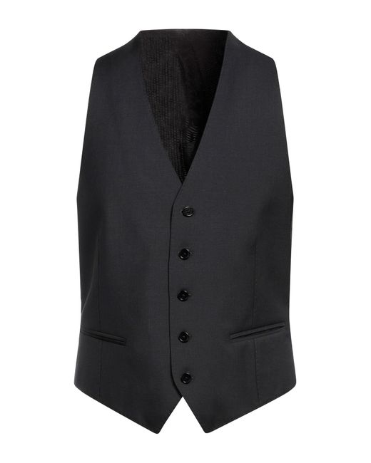 Armani Black Waistcoat for men