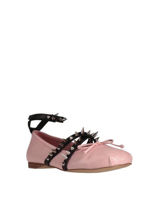 Jeffrey Campbell Pink Ballet Flats