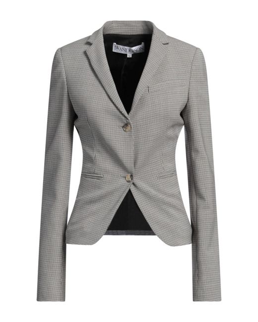 J.W. Anderson Gray Blazer Virgin Wool, Elastane