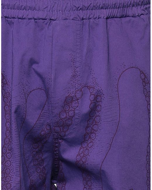 Octopus Purple Shorts & Bermuda Shorts for men