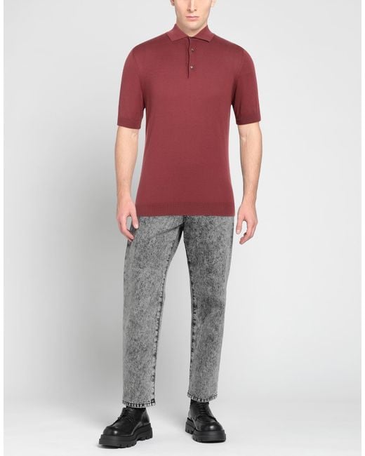 Lardini Red Jumper for men