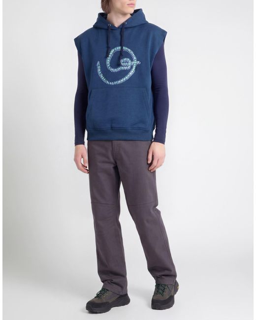 LUEDER Blue Sweatshirts for men