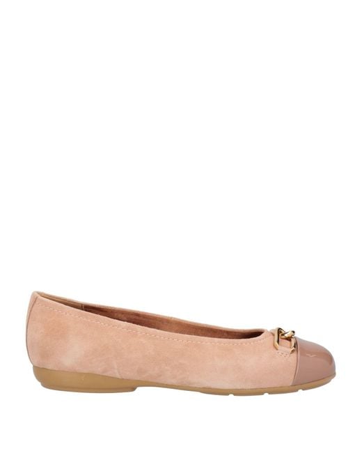 Geox Natural Ballet Flats
