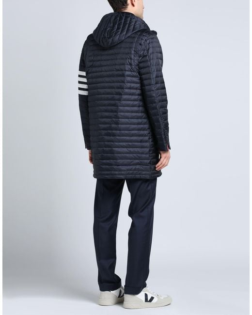 Thom Browne Blue Down Jacket for men