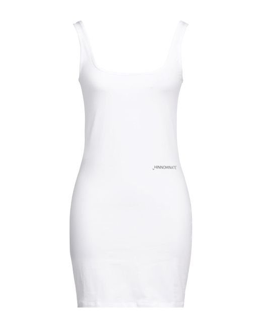 hinnominate White Mini Dress