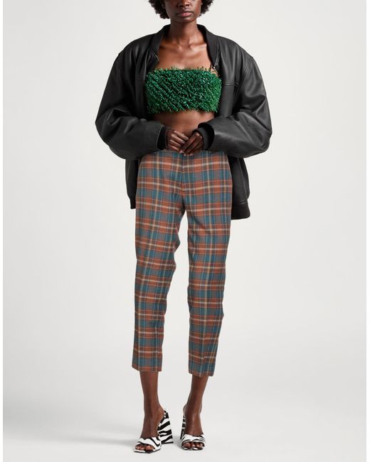 Berwich Gray Pants Virgin Wool, Cotton, Elastane