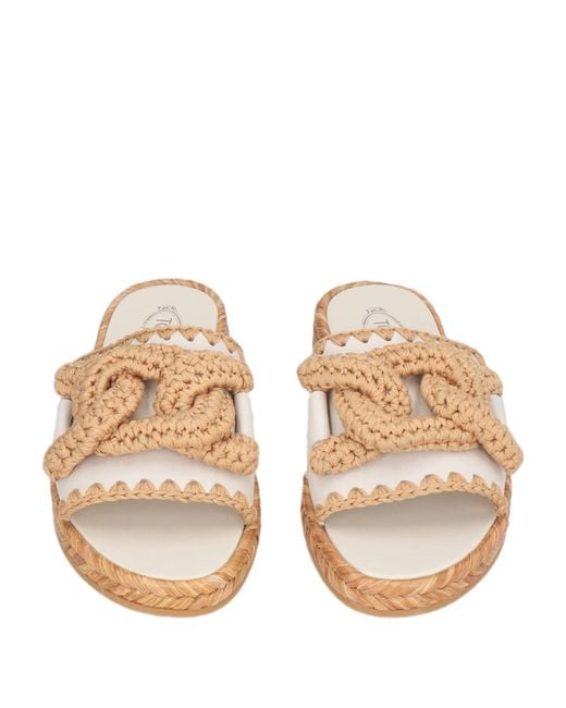 Tod's Natural Espadrilles