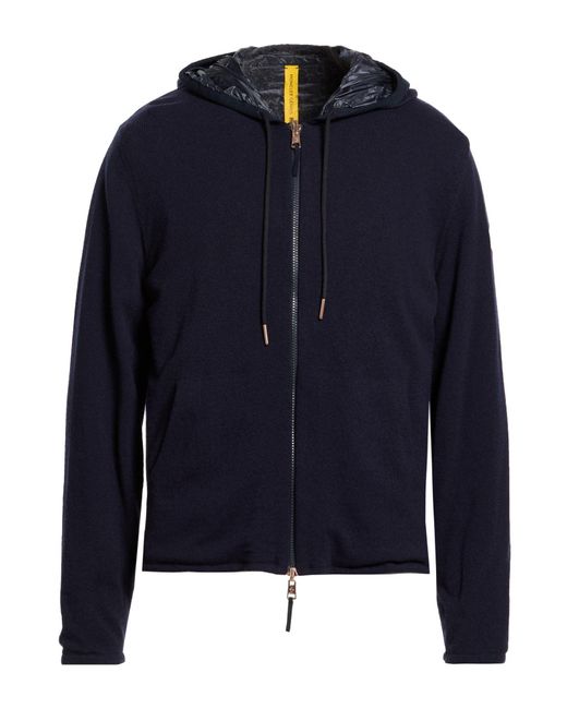 Moncler Blue Jacket Wool, Cashmere for men
