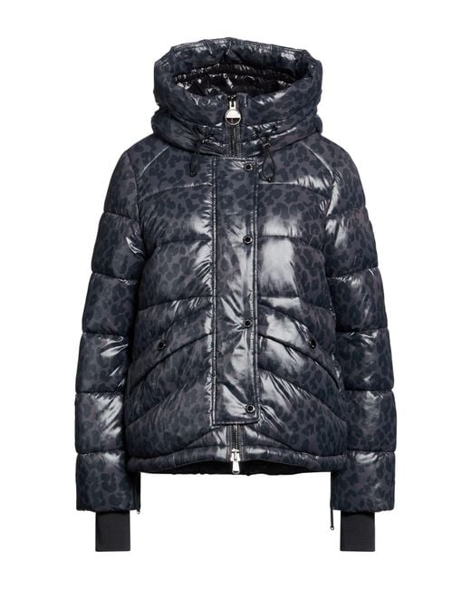 Barbour Blue International Charcoal Puffer Polyamide