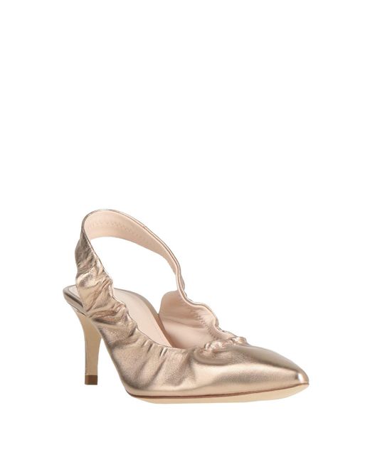 Pollini Natural Pumps Leather
