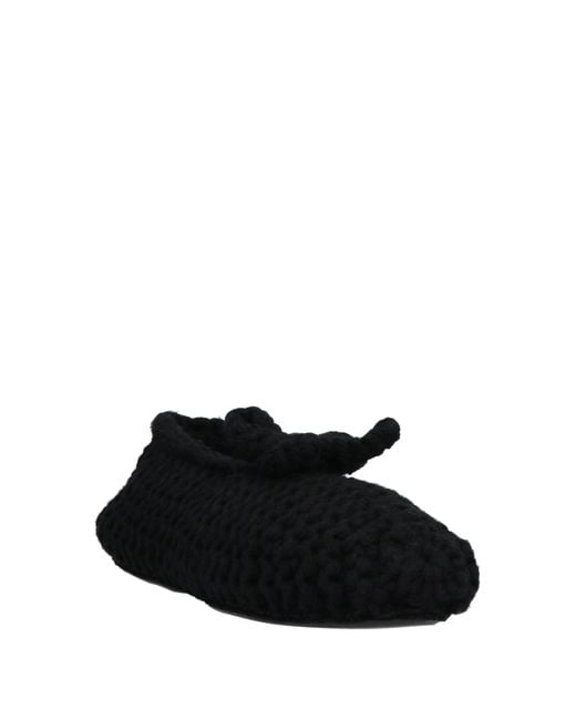 Dolce & Gabbana Black Ballet Flats
