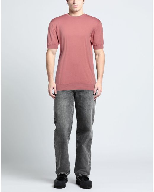 FILIPPO DE LAURENTIIS Pullover in Pink für Herren