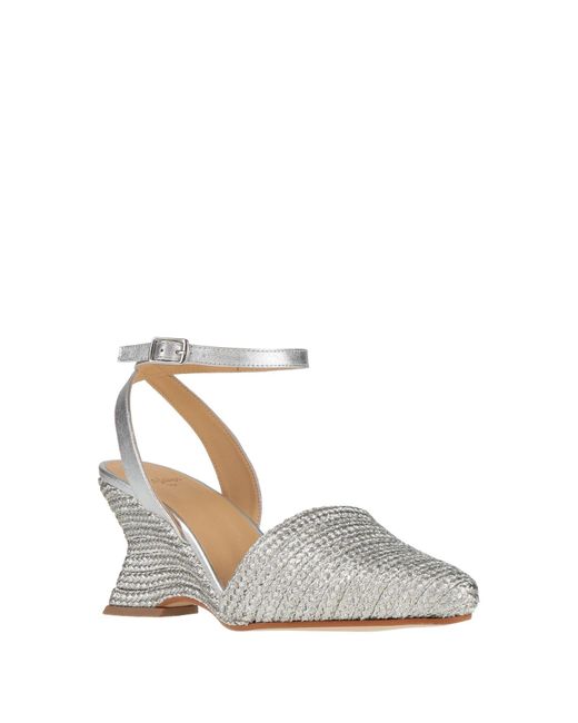 Castaner White Pumps