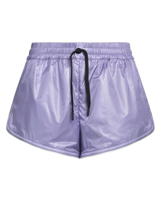 Moncler Purple Shorts & Bermuda Shorts