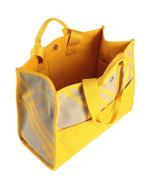 Burberry Yellow Handbag