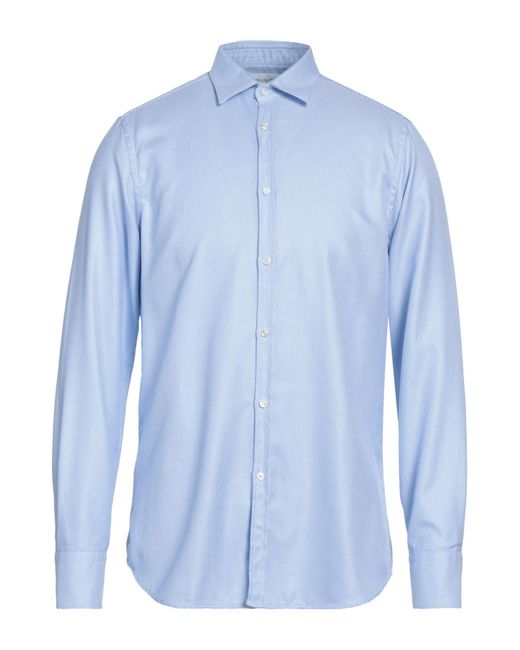 Aglini Blue Shirt for men