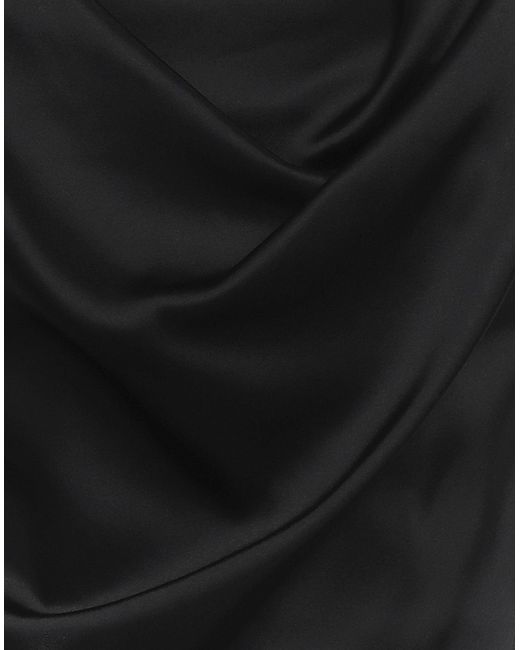 Nanushka Black Top Triacetate, Polyester