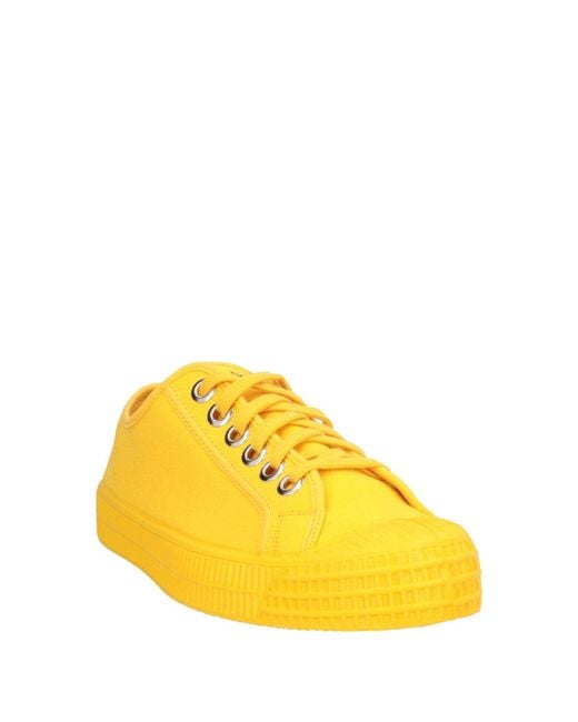 Novesta Yellow Trainers for men