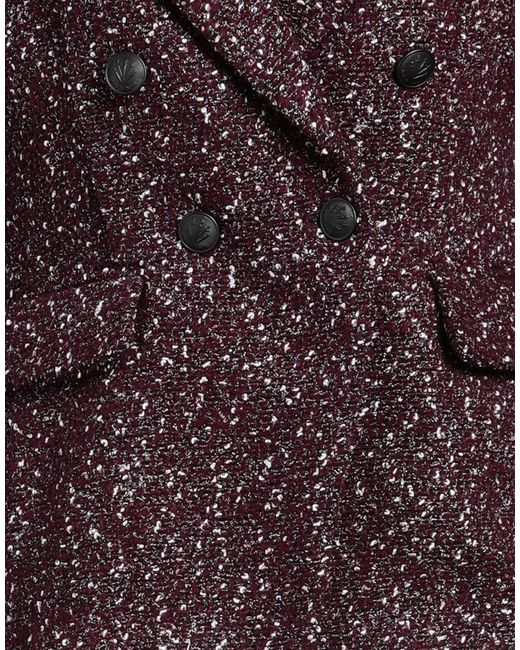Rag & Bone Purple Plum Blazer Wool, Polyester, Acrylic, Nylon