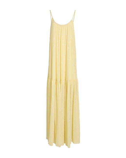 Aniye By Metallic Maxi Dress Polyester
