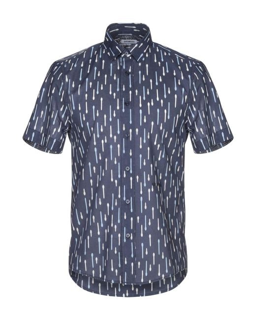 Bikkembergs Blue Shirt for men
