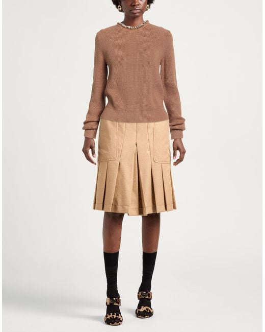 Elisabetta Franchi Brown Sweater Viscose, Polyester