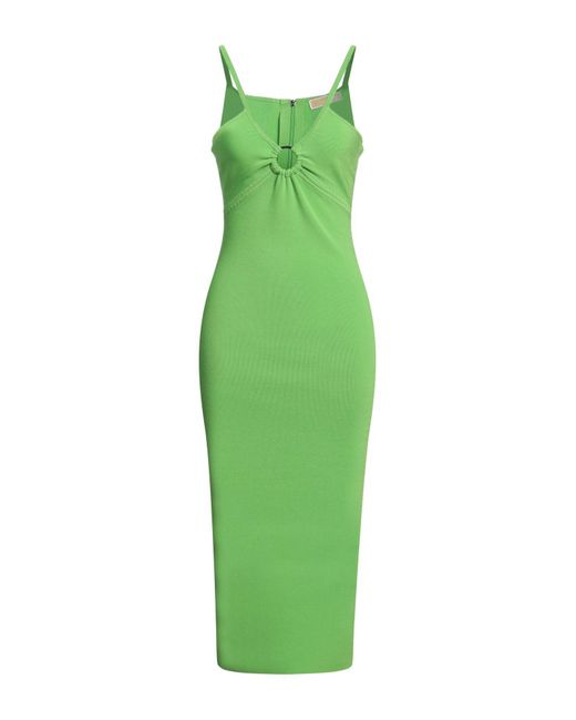 MICHAEL Michael Kors Green Midi Dress