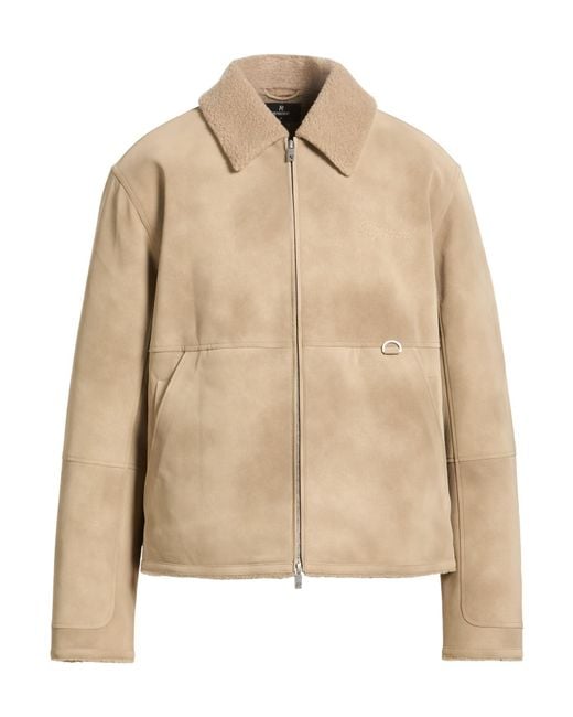 Shearling & Teddy di Represent in Natural da Uomo
