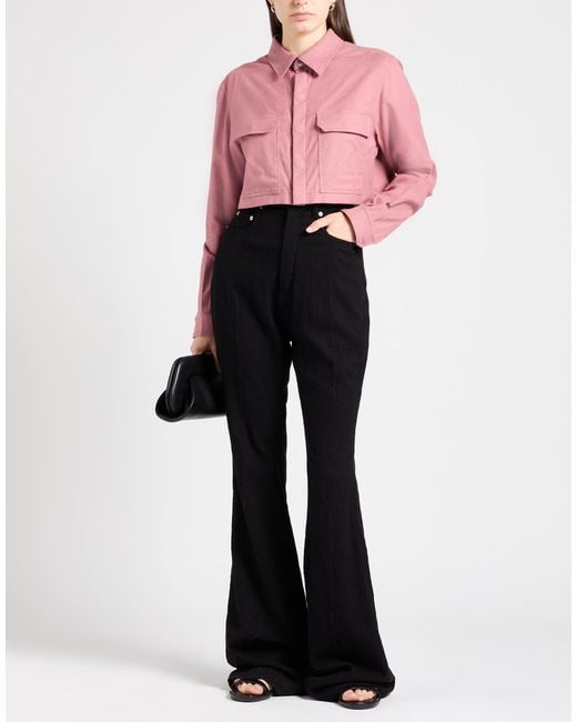 Rick Owens Pink Shirt